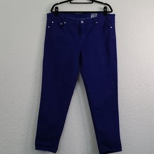 Purple jeans